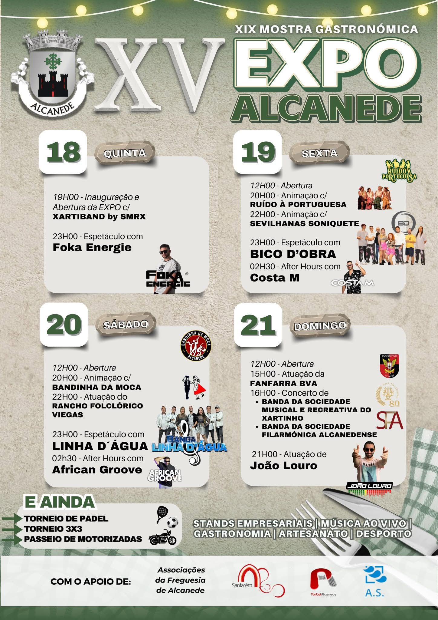 Programa XV EXPO Alcanede