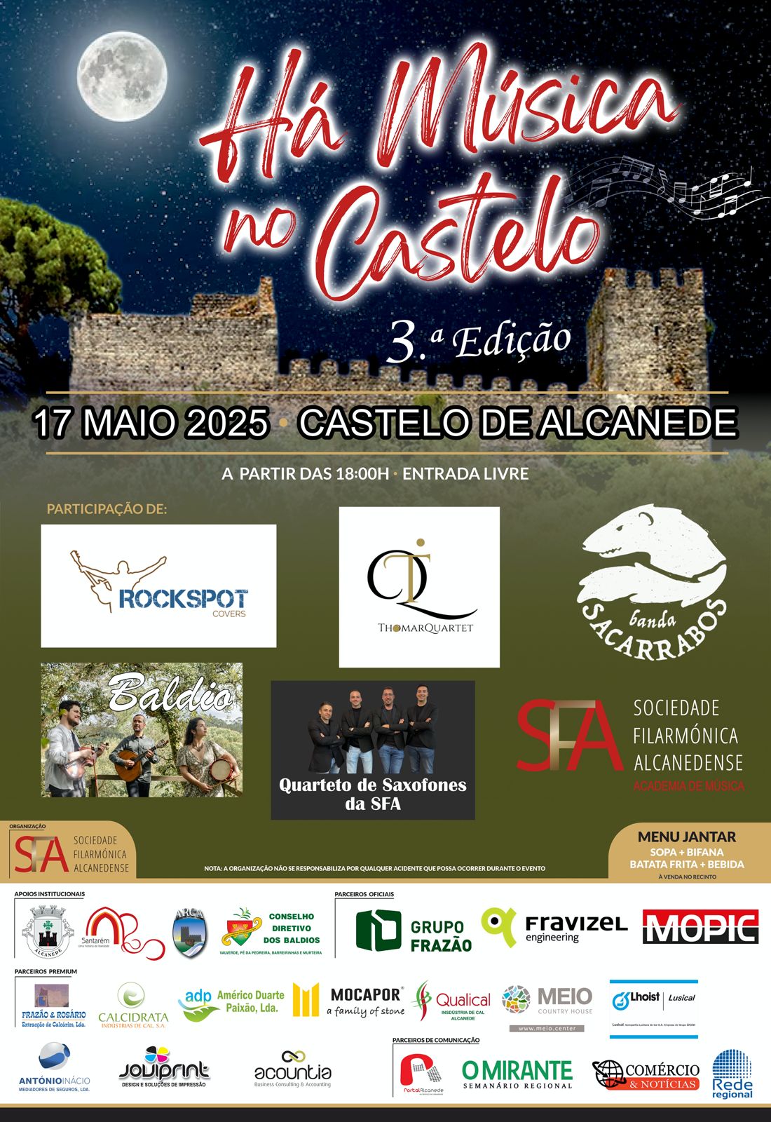 Há Música no Castelo