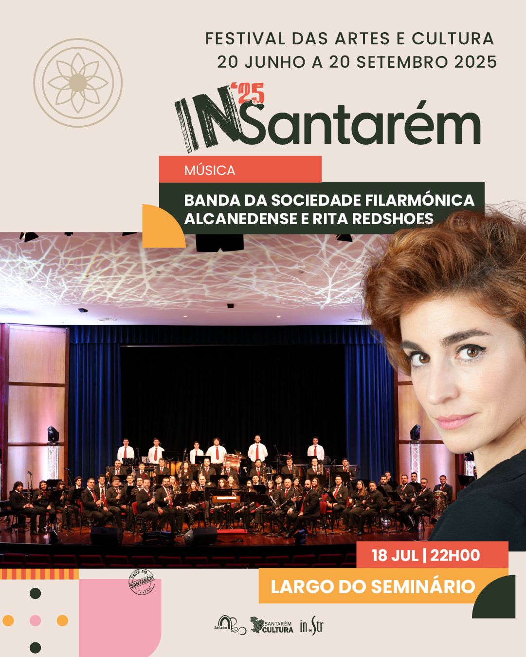 Banda da Sociedade Filarmónica Alcanedense e Rita Redshoes